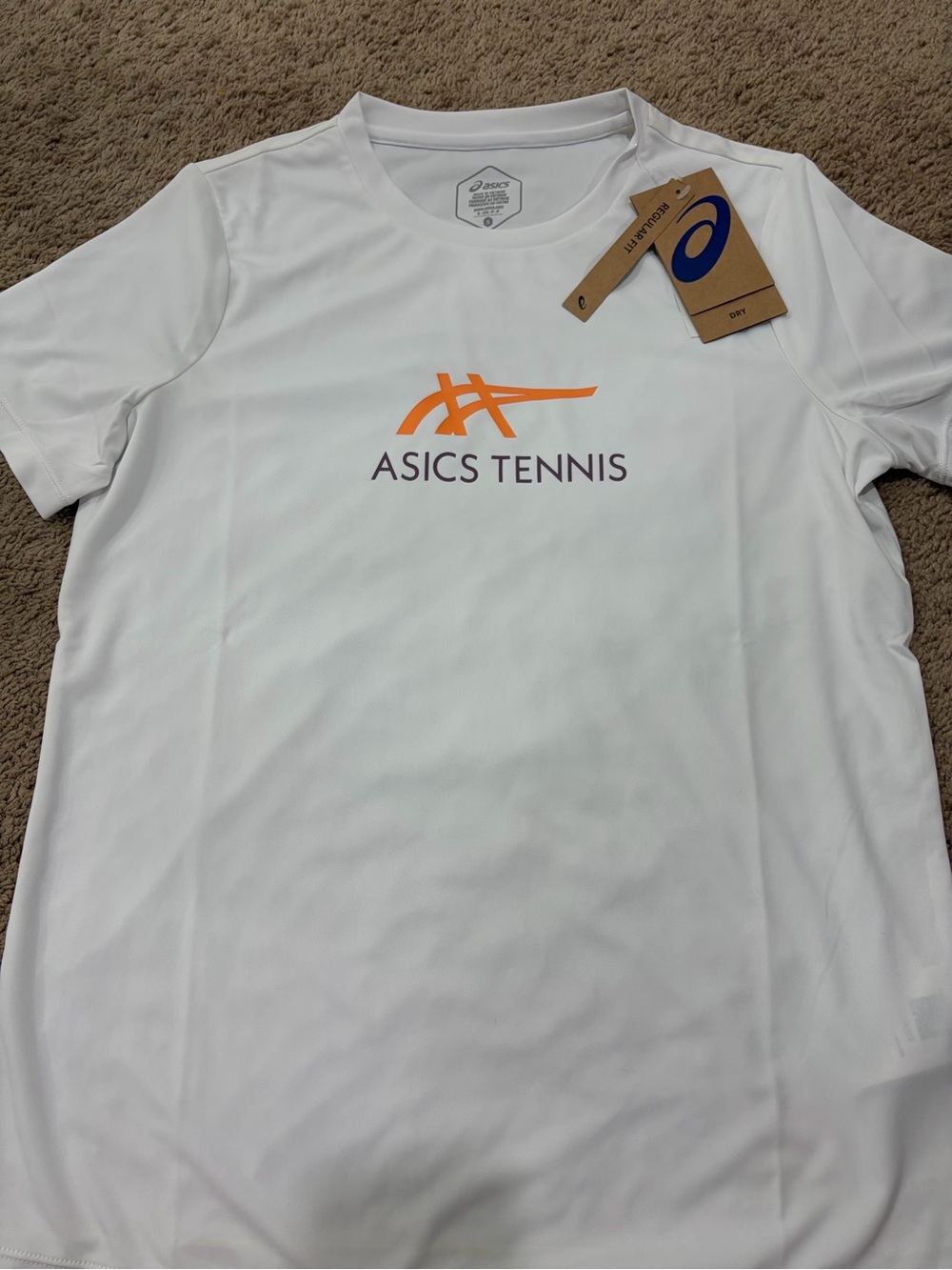 ASICS Women’s Tennis White Graphic Tee
